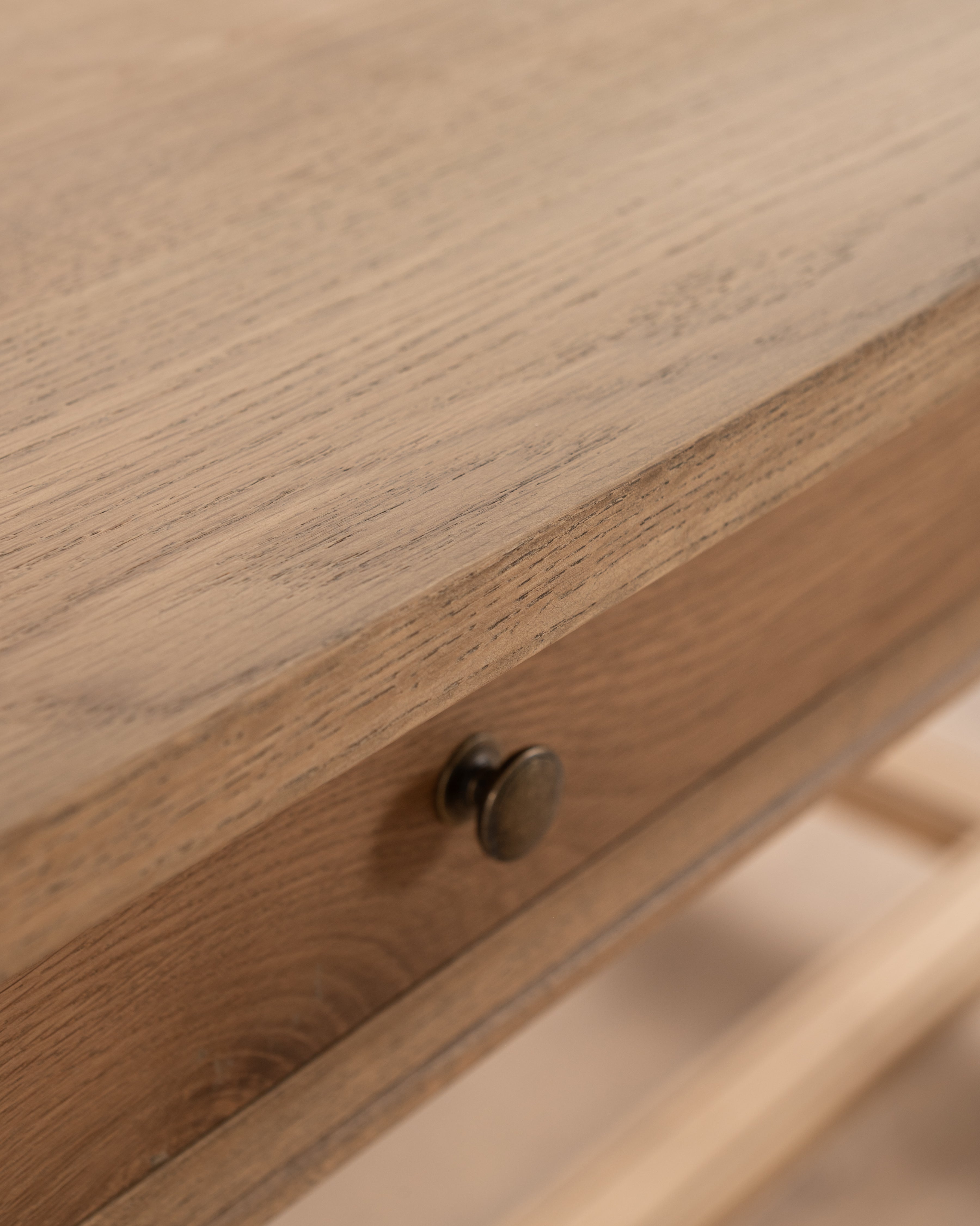 Oxford desk | Solid Weathered Oak
