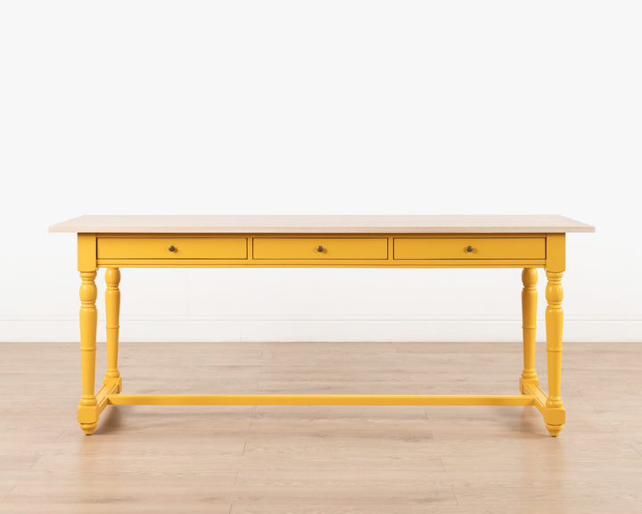 Limited Edition Oxford Desk | Yellow