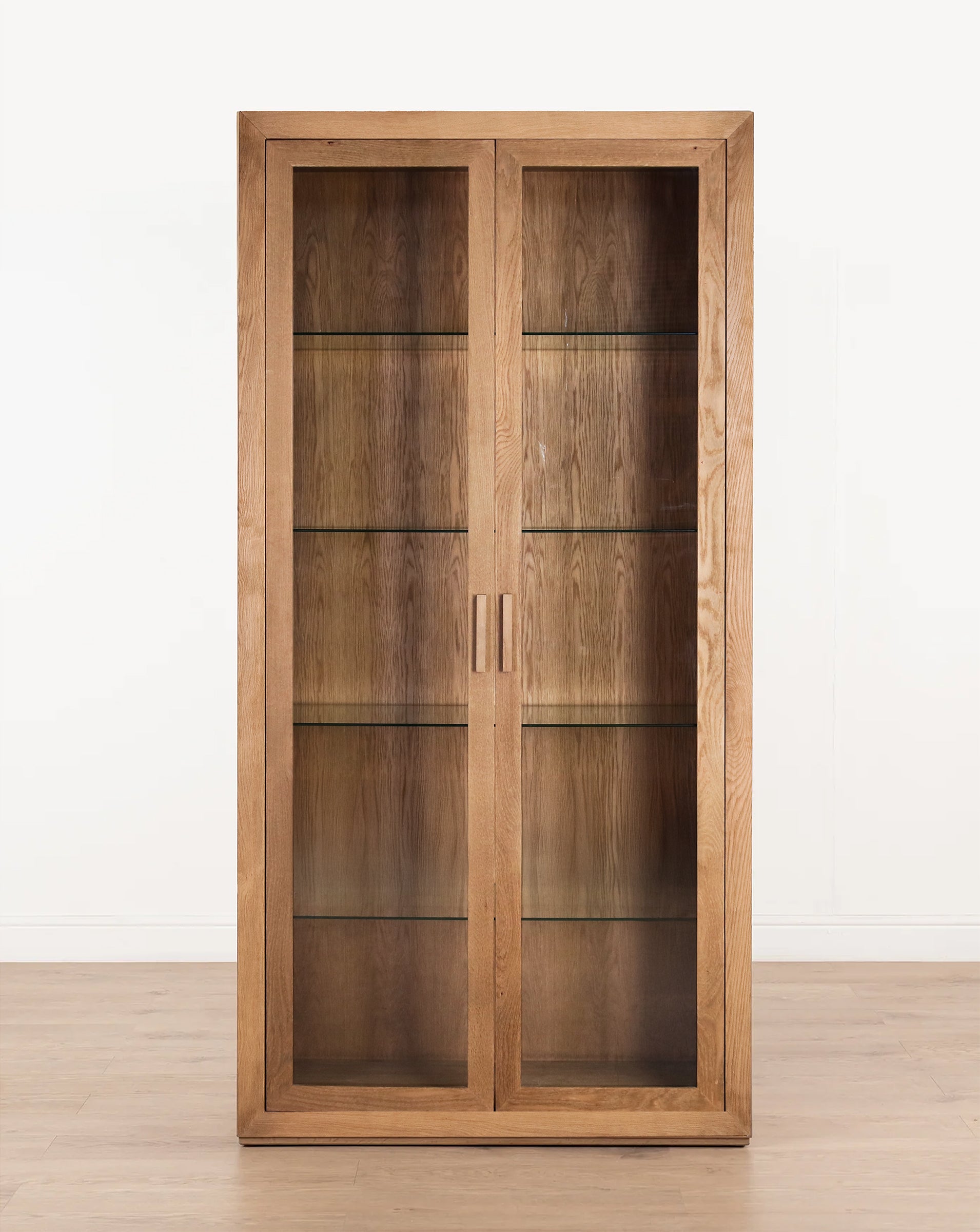 Arman Glass-Shelf Display Cabinet