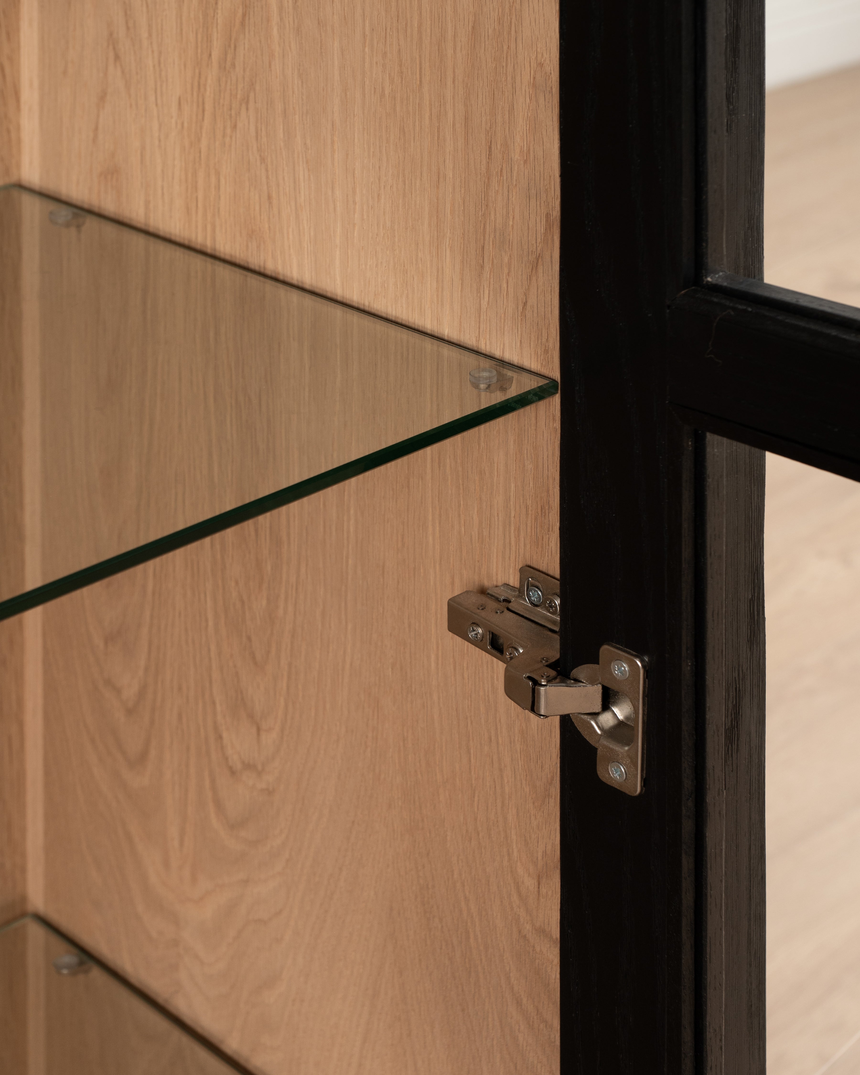 Arman Glass Shelf Display Cabinet