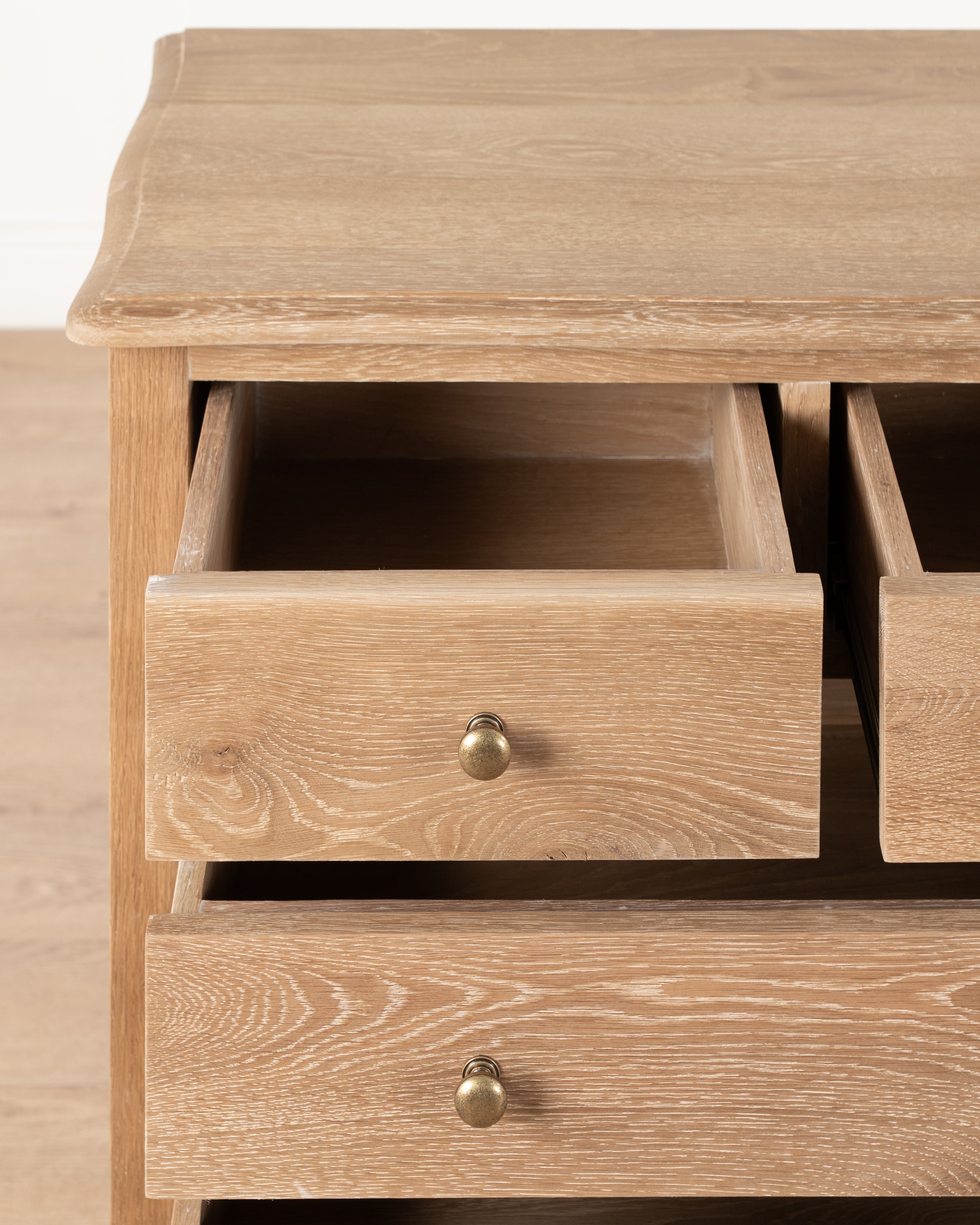 Normandy Cab Leg 5 Drawer Chest