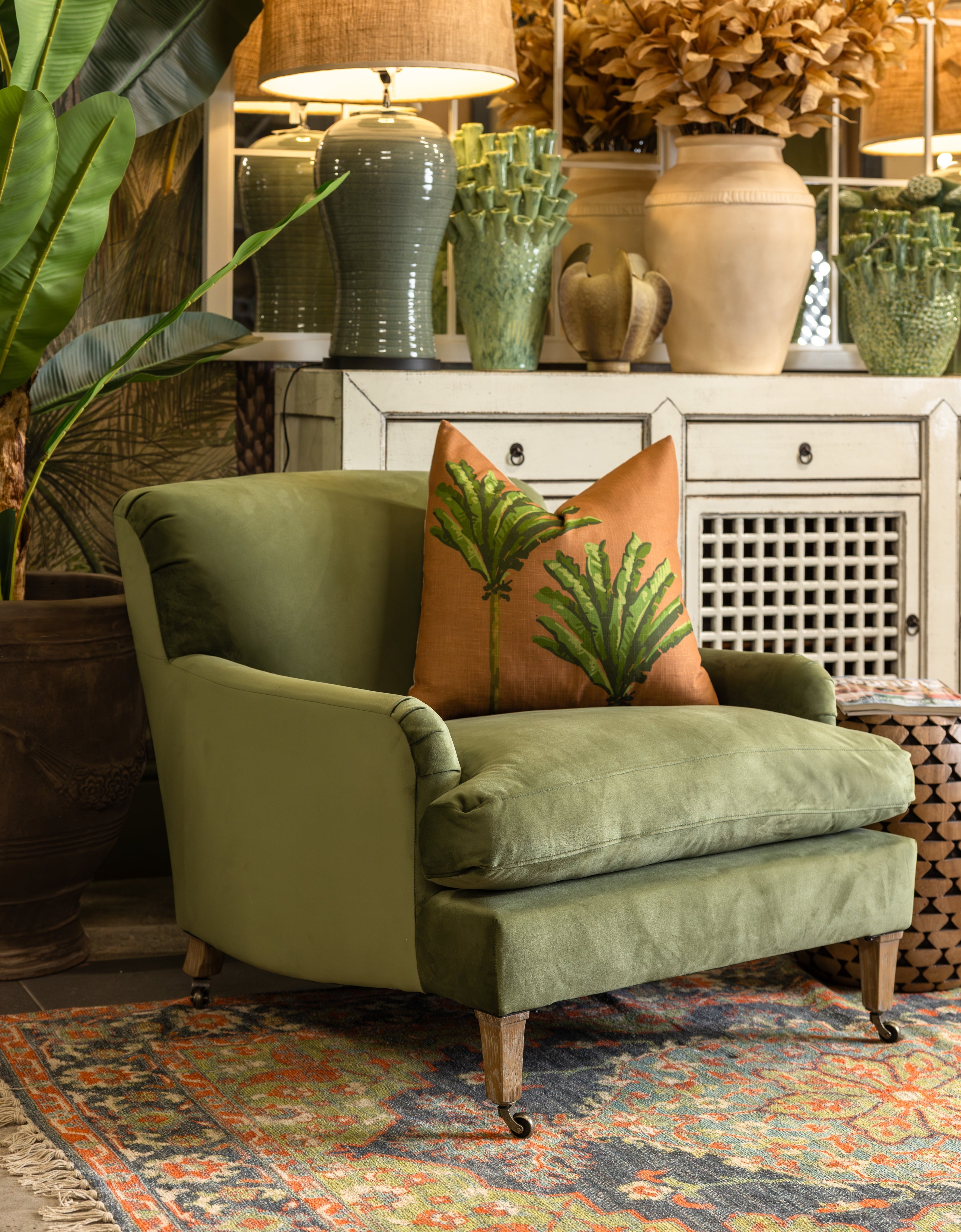 Luxe Stamford Chair | Green