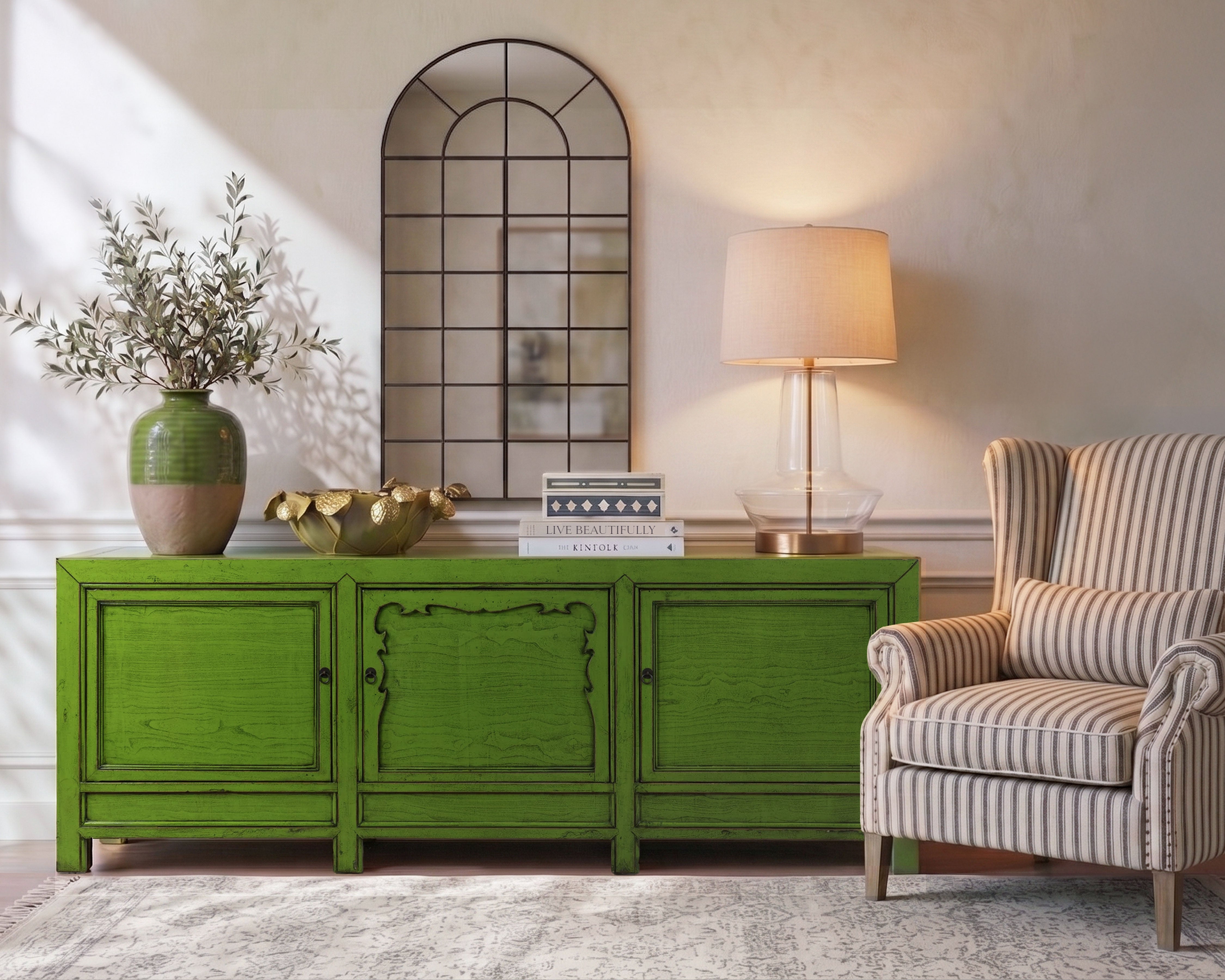 Indochine Luli Sideboard | Green