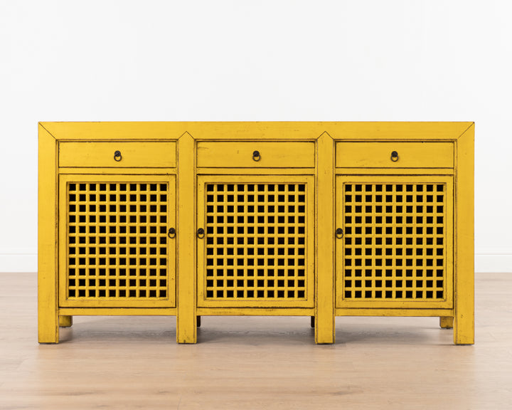 Indochine Kanyisa Sideboard | Yellow