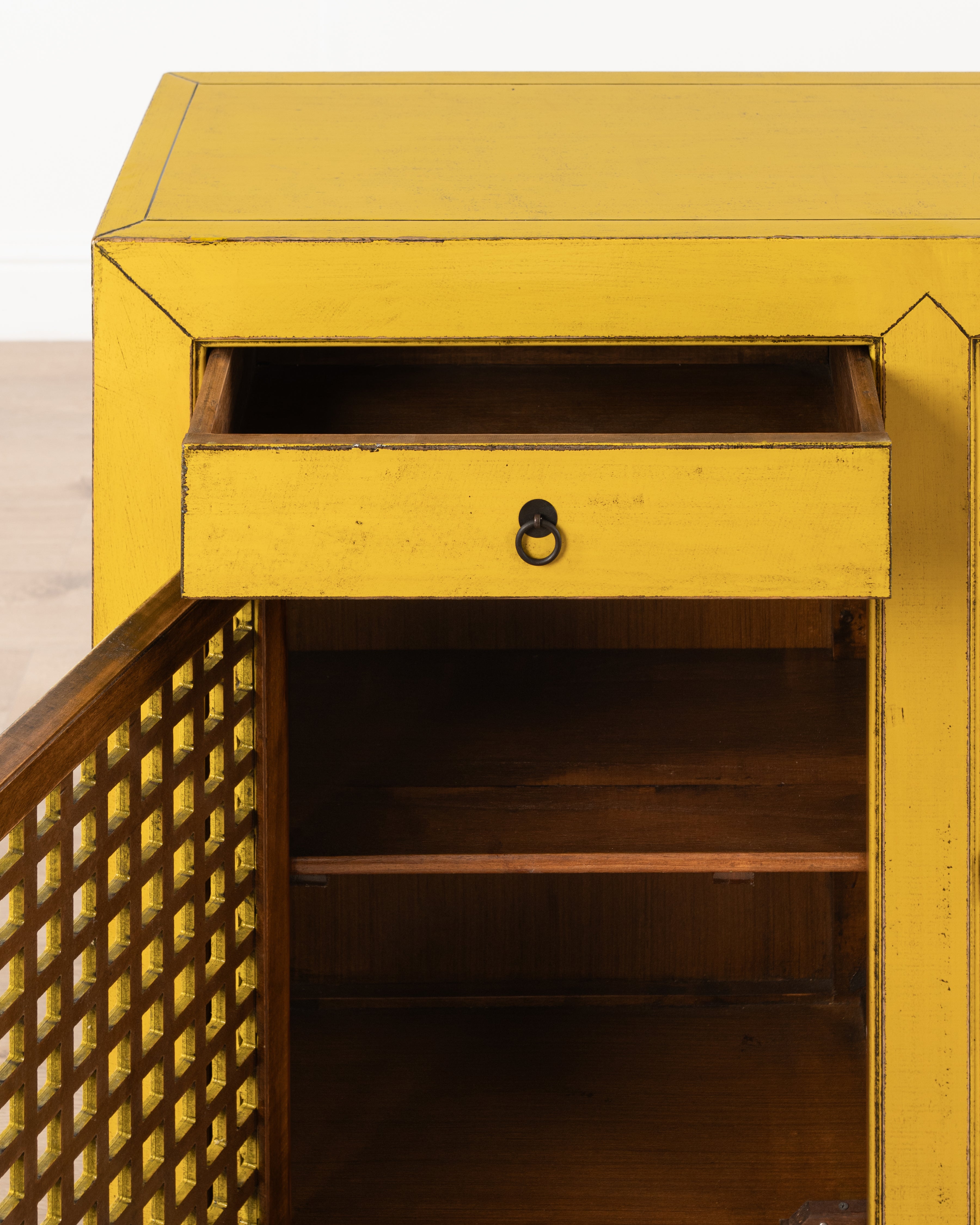 Indochine Kanyisa Sideboard | Yellow