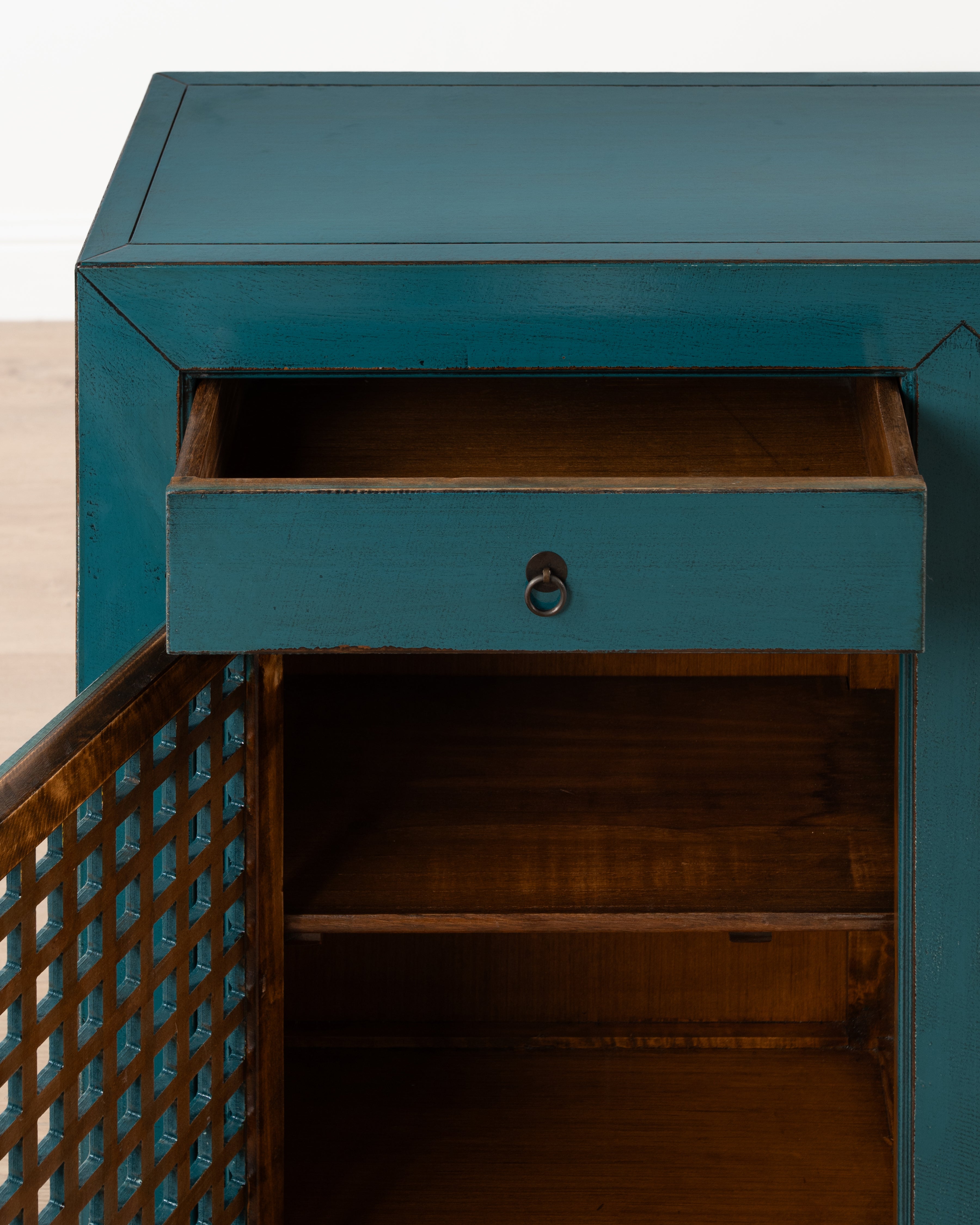 Indochine Kanyisa Sideboard | Teal