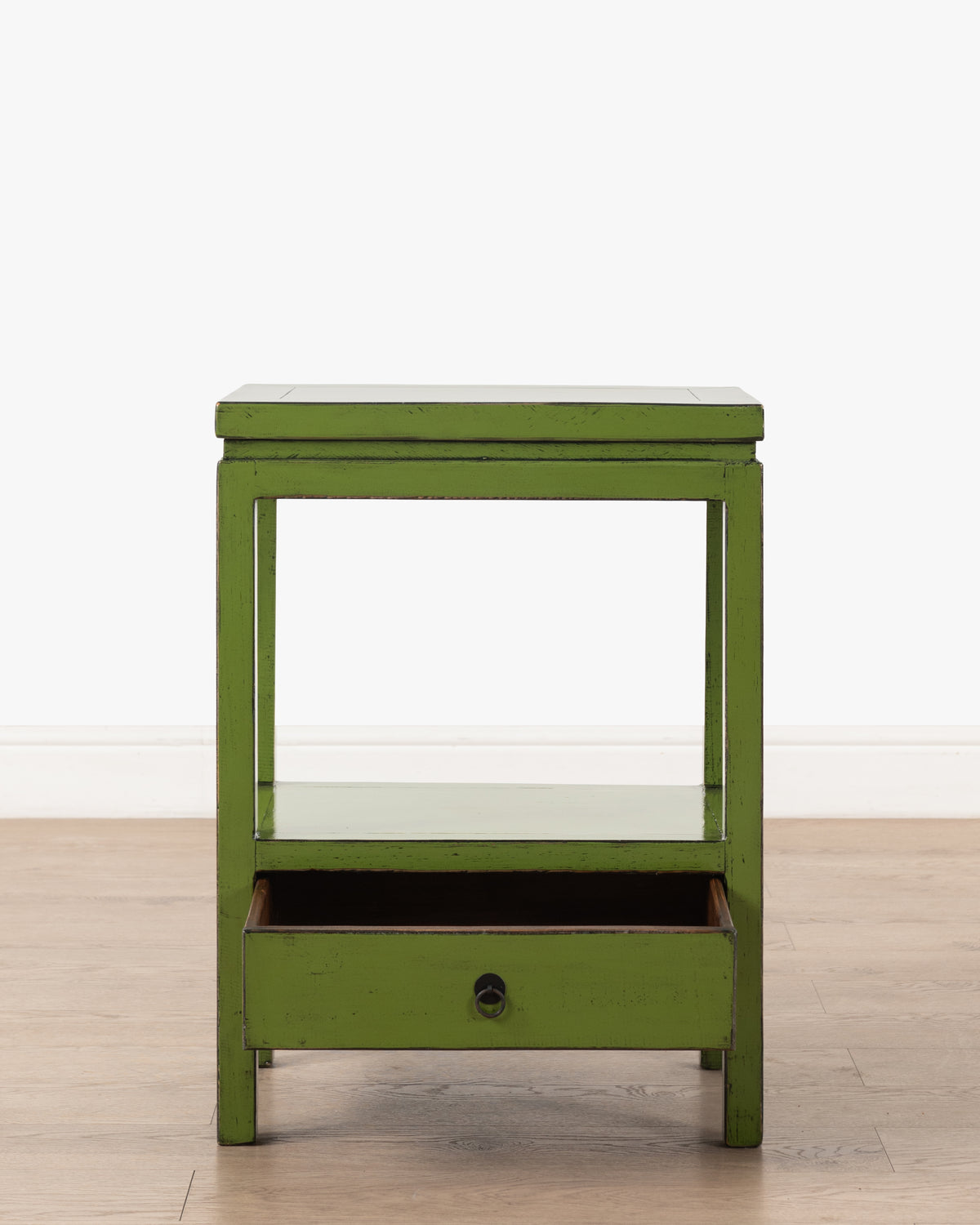 Indochine Jiro Bedside Table | Olive