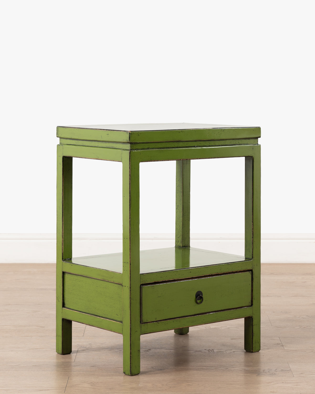 Indochine Jiro Bedside Table | Olive