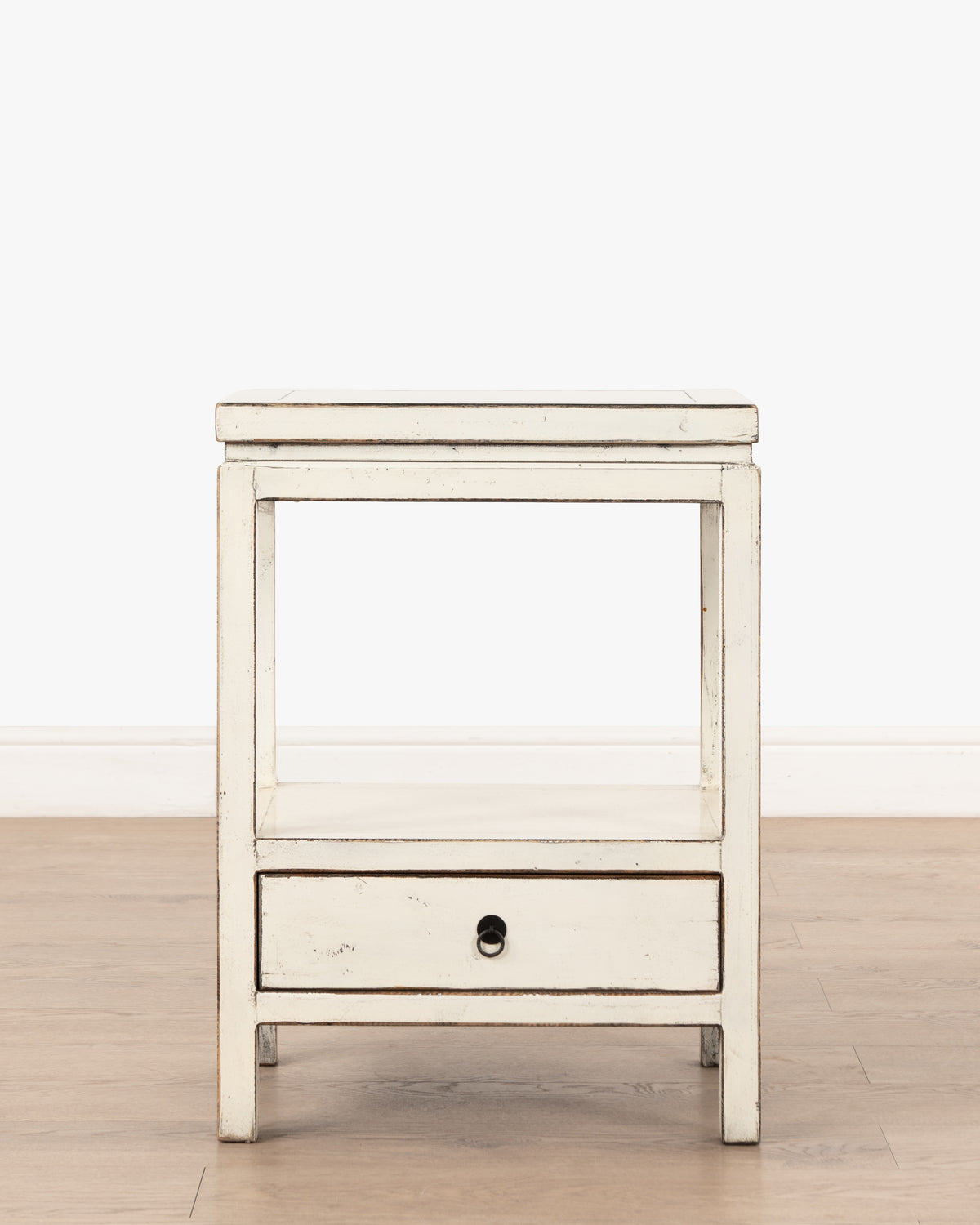Indochine Jiro Bedside Table | White