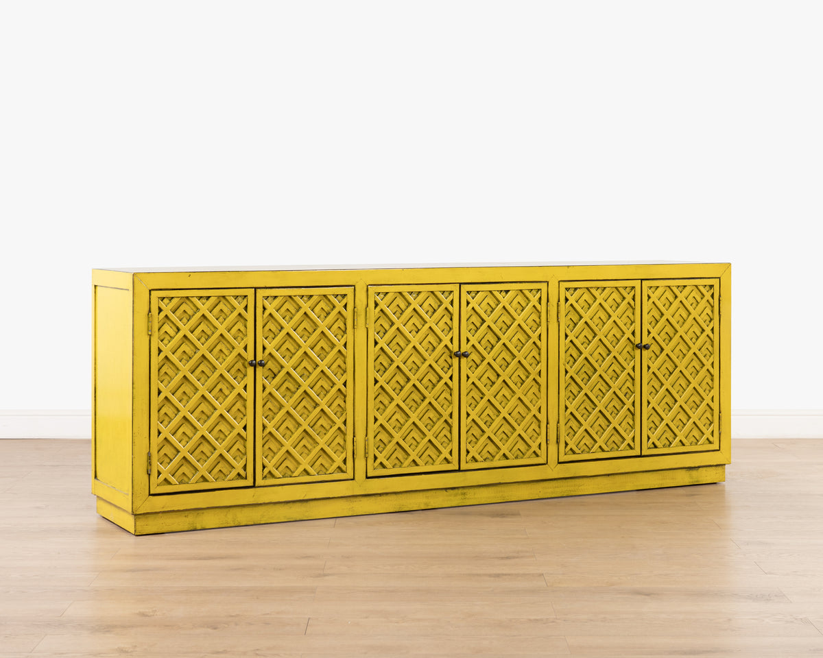 Indochine Feng Sideboard | Yellow