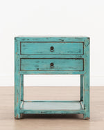 Vosburg Bedside Table | Blue