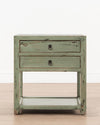 Vosburg Bedside Table | Green
