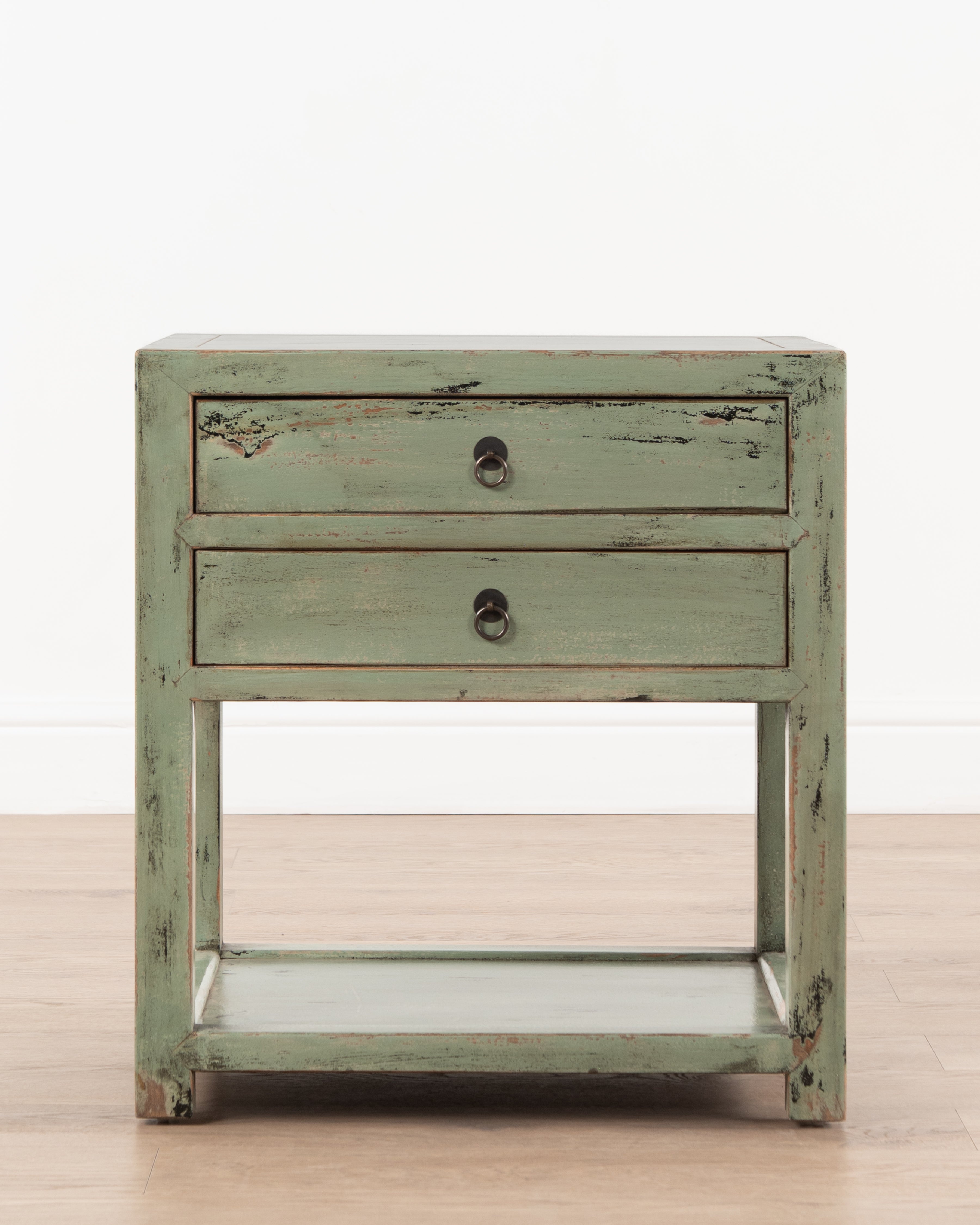 Vosburg Bedside Table | Green