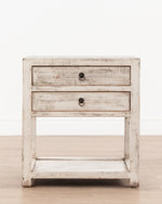 Vosburg Bedside Table | White