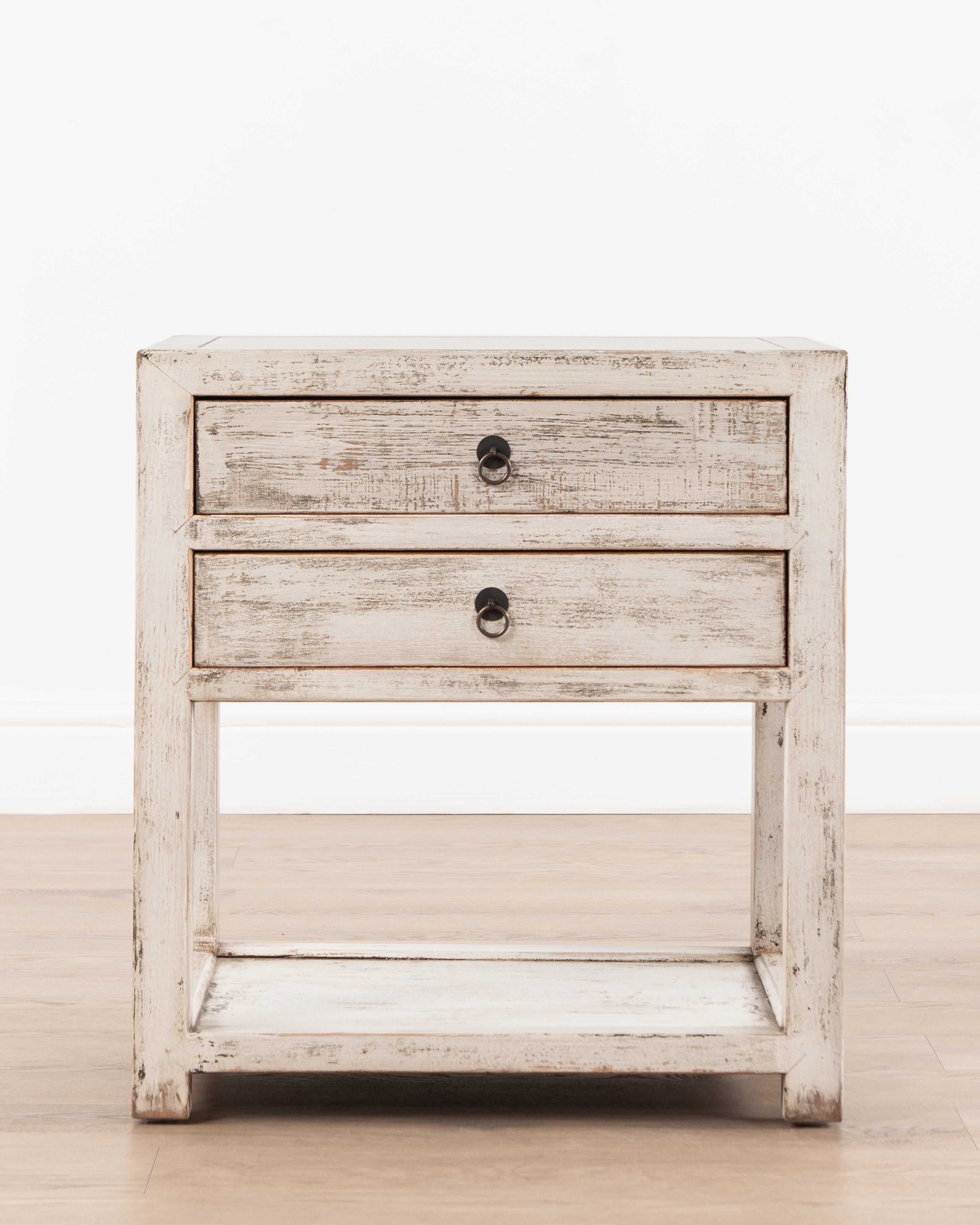 Vosburg Bedside Table | White