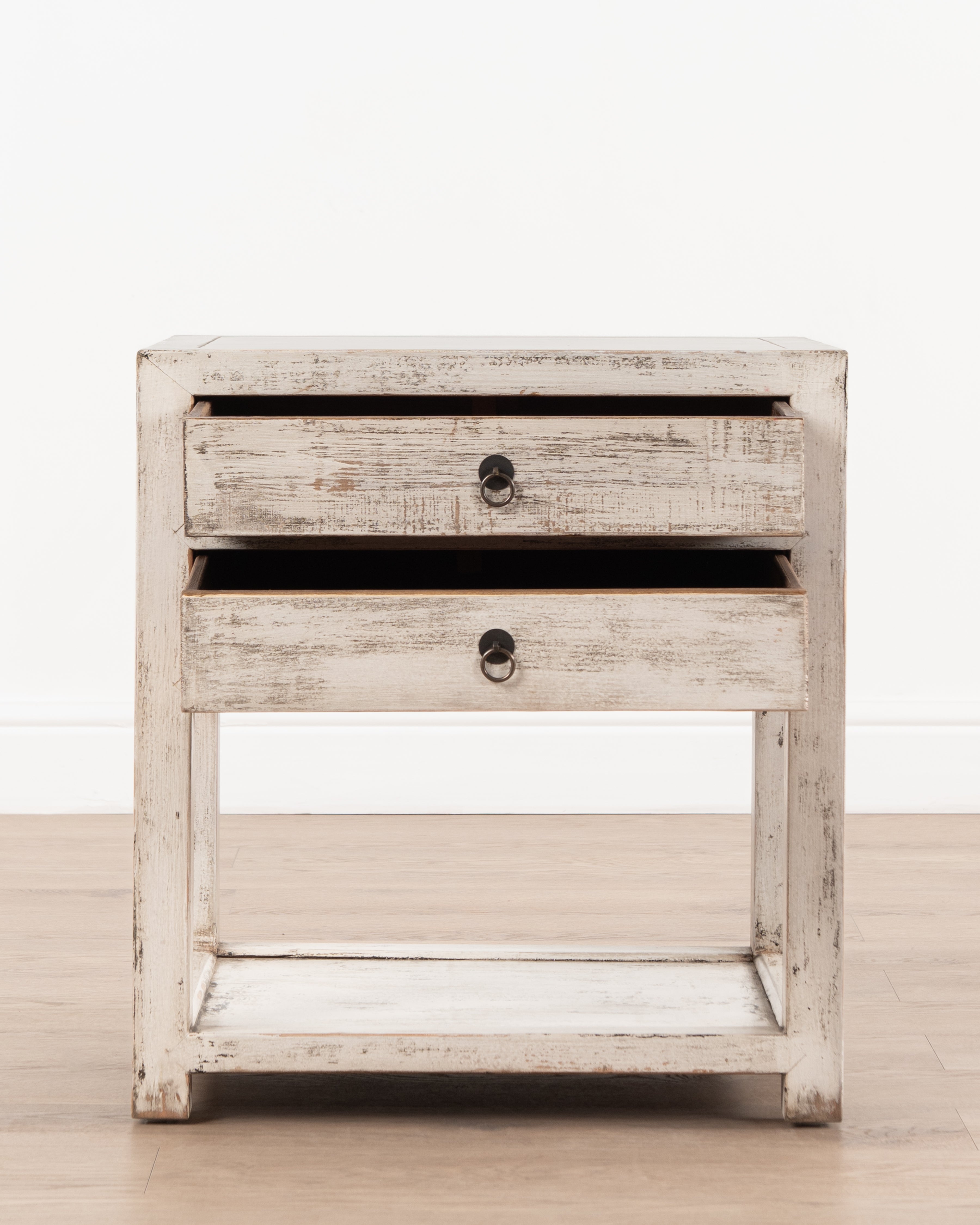 Vosburg Bedside Table | White