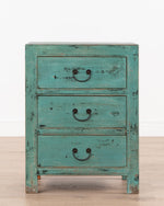 Indochine Yukiko Bedside table | Blue