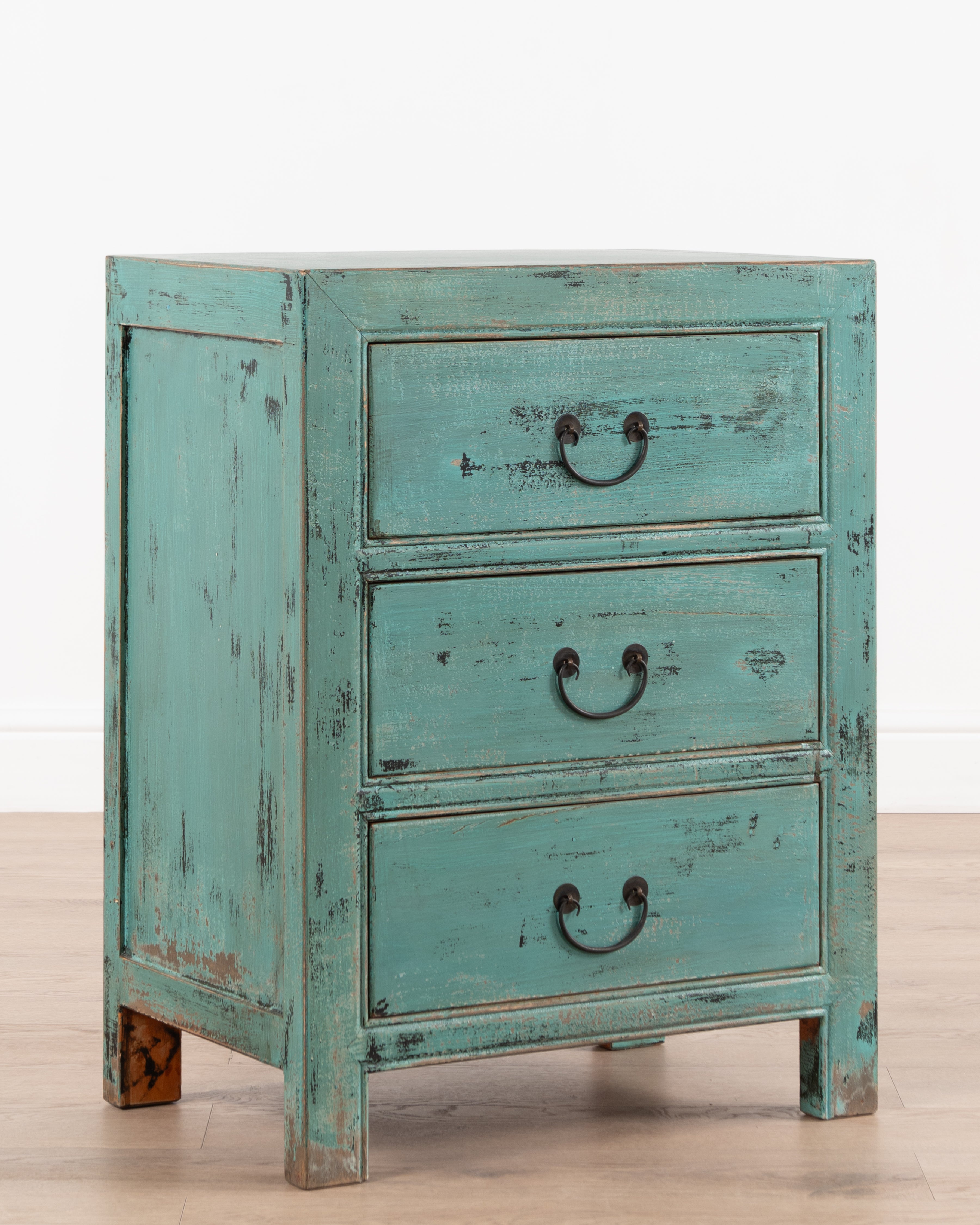 Indochine Yukiko Bedside table | Blue