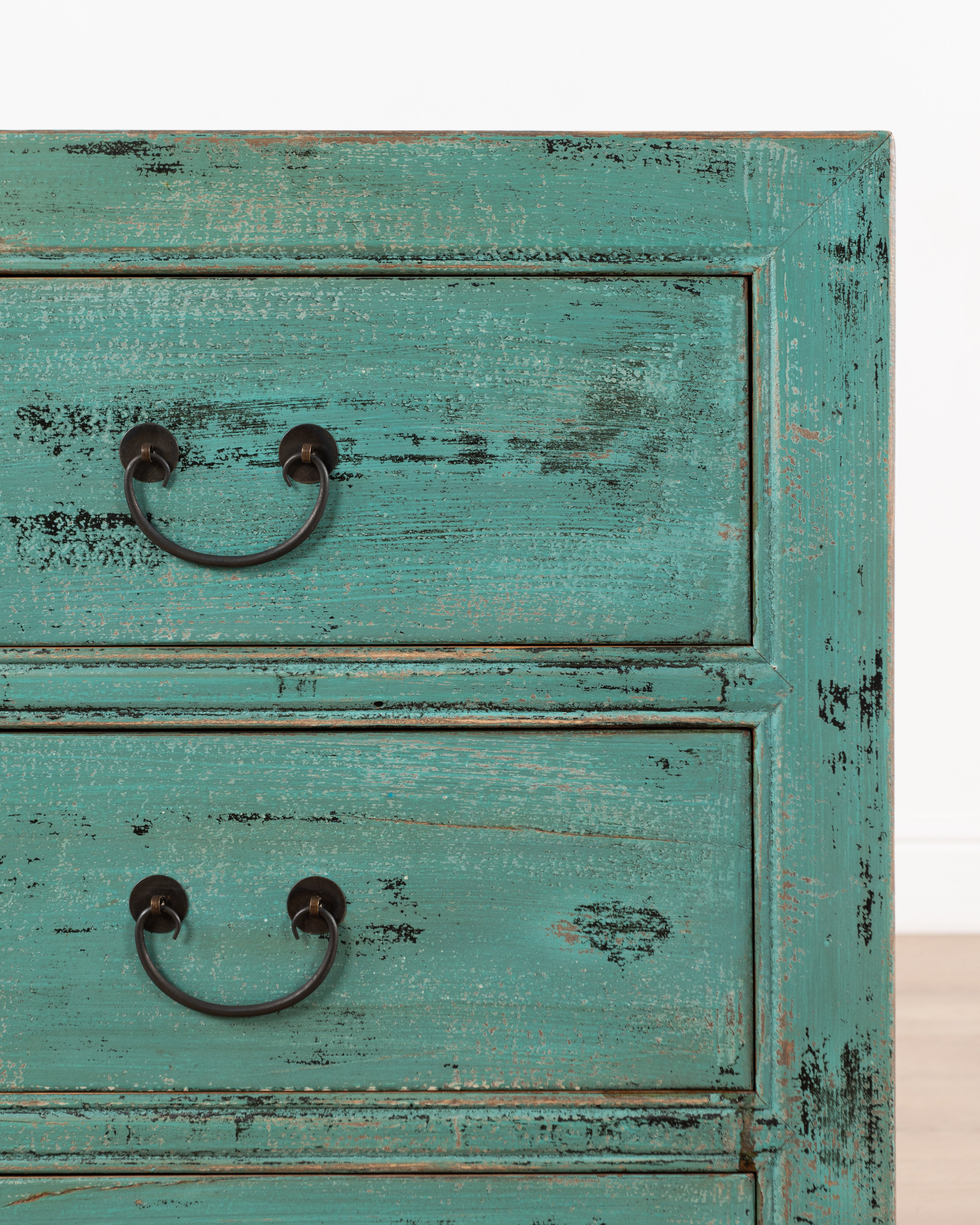 Indochine Yukiko Bedside table | Blue