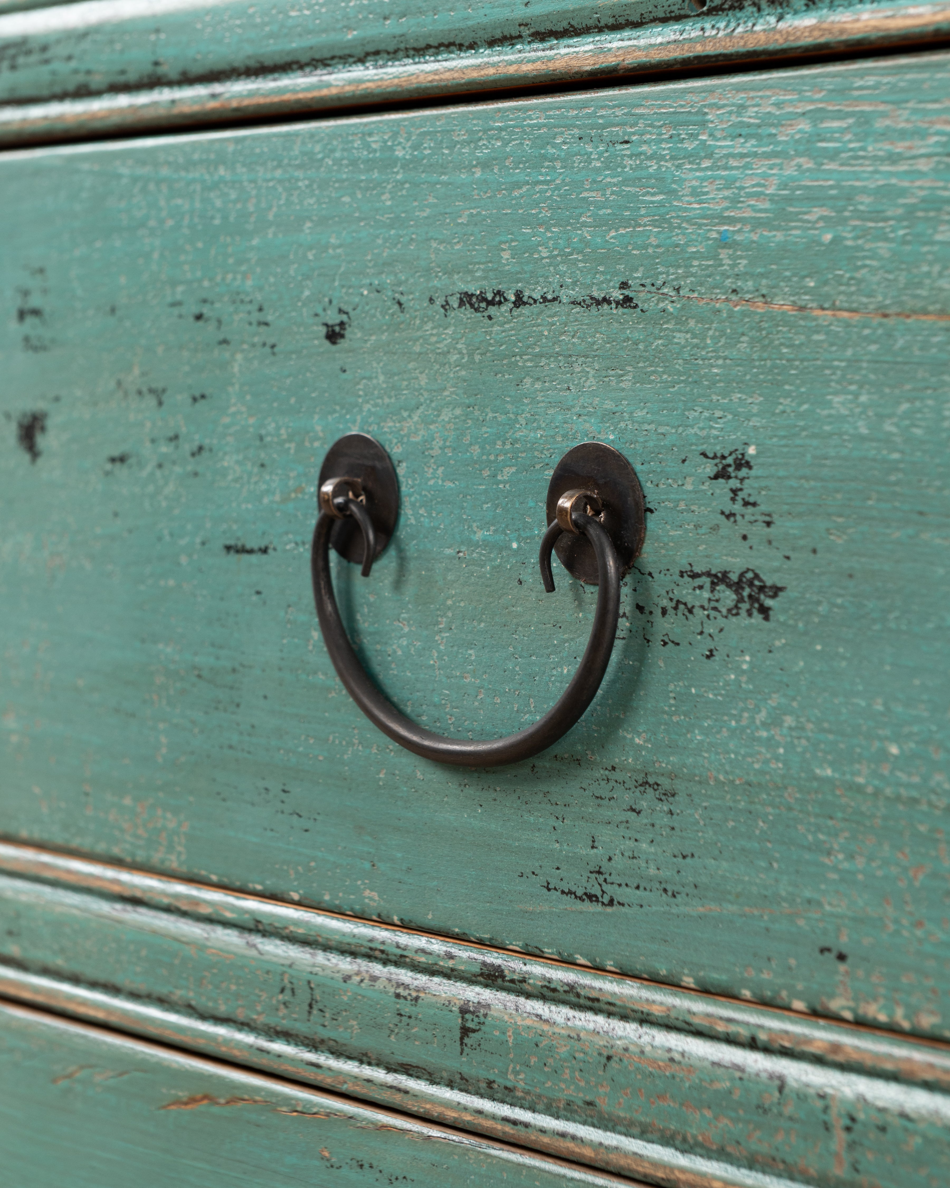 Indochine Yukiko Bedside table | Blue