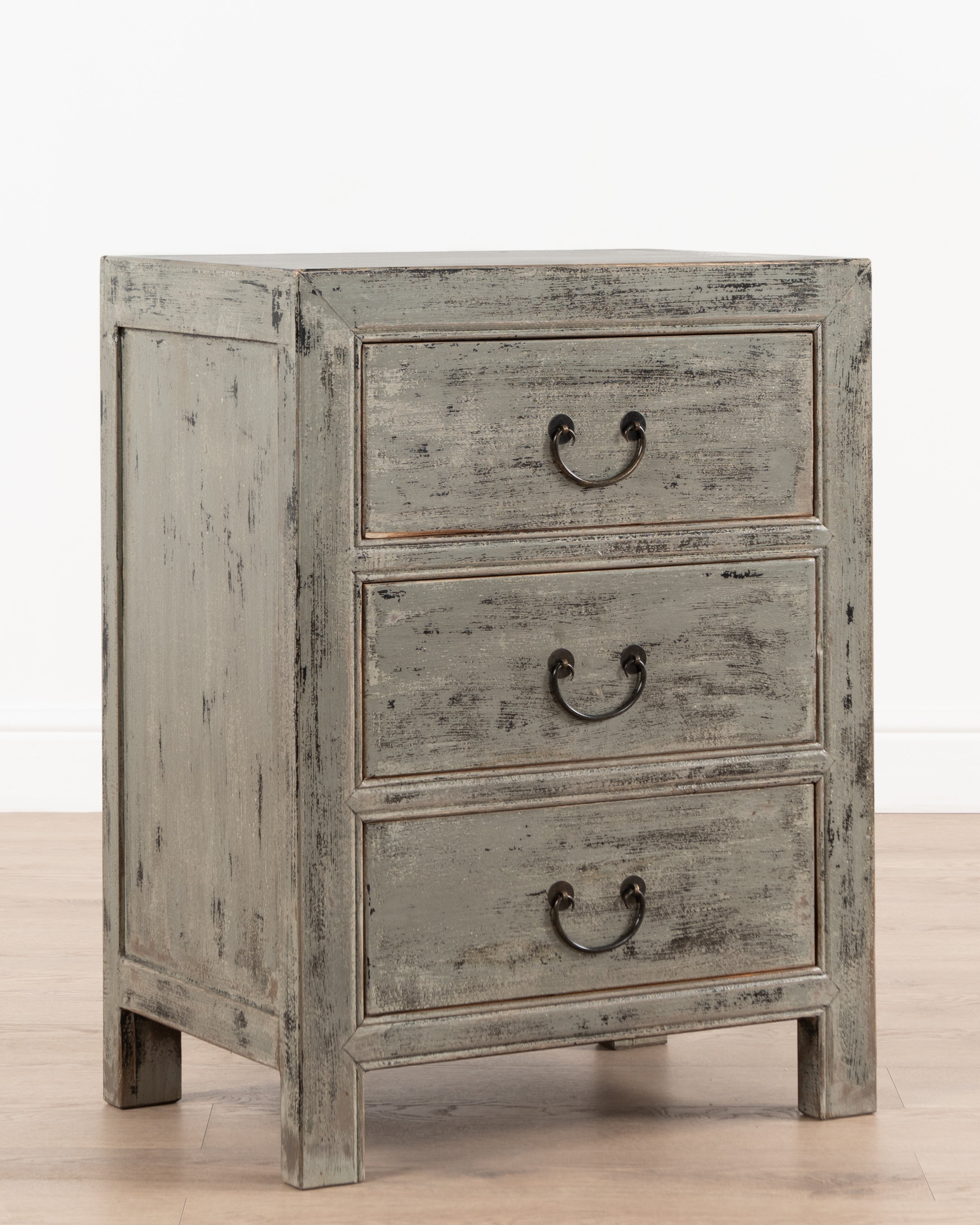 Indochine Yukiko Bedside table | Grey