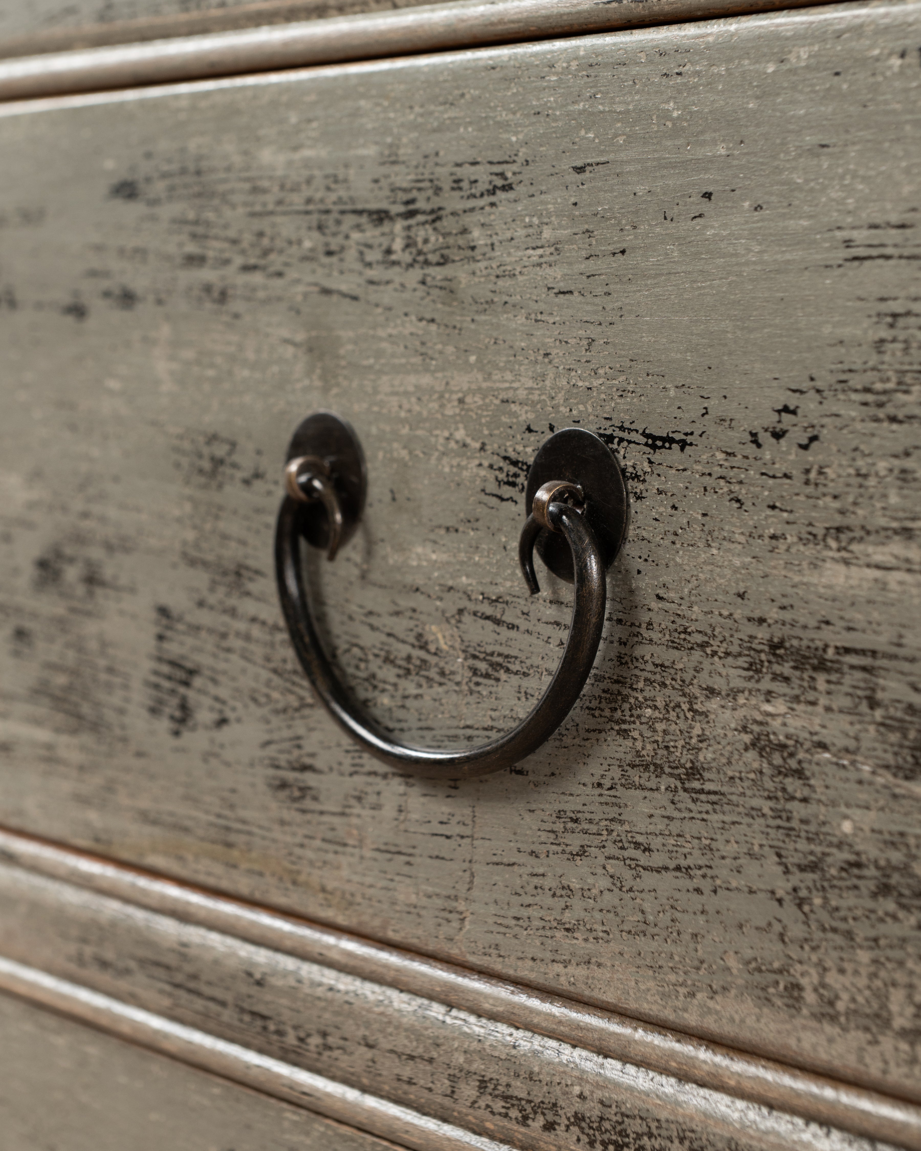 Indochine Yukiko Bedside table | Grey