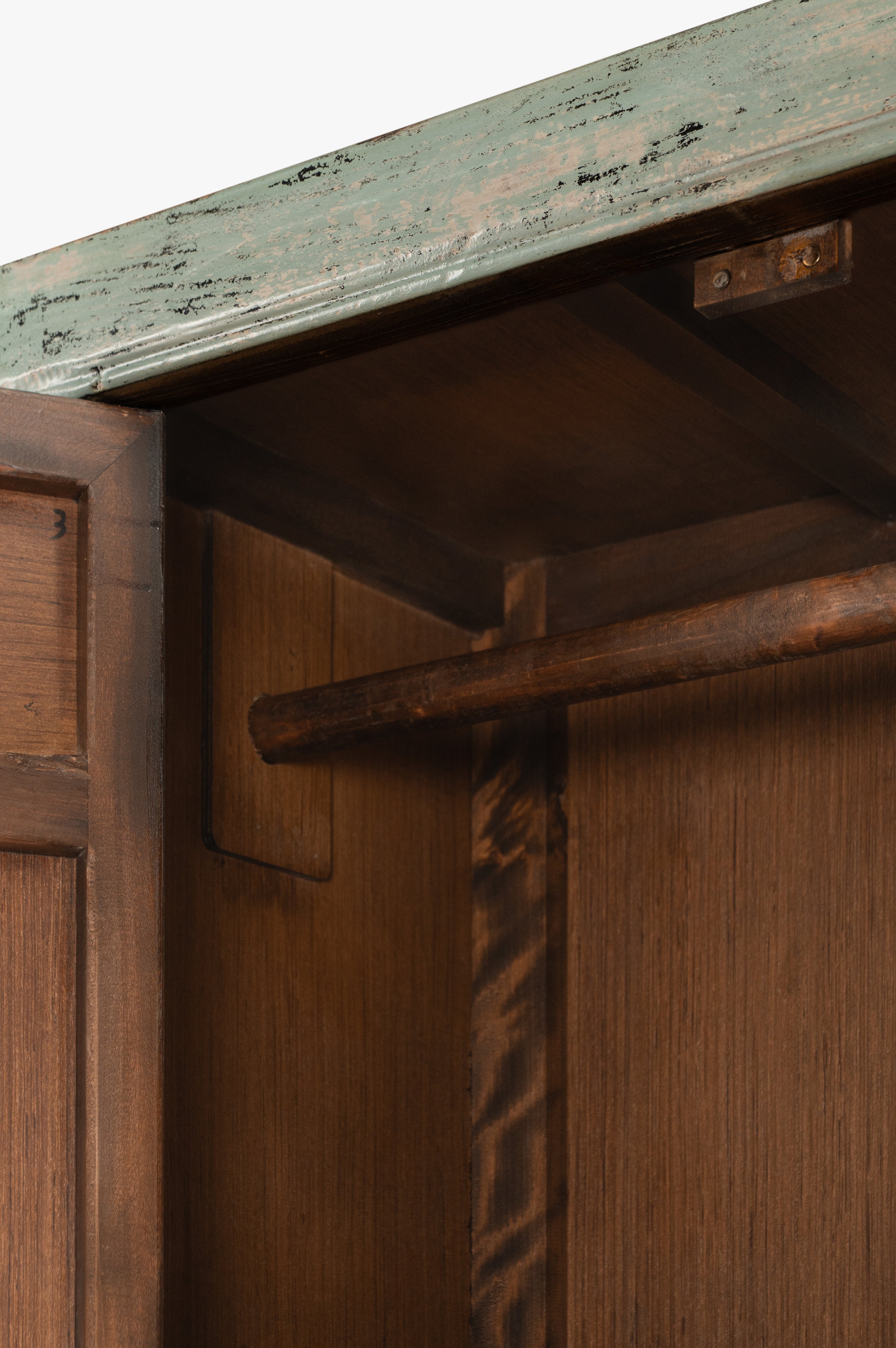 CUPBOARD 2-DOOR GREEN