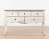Indochine Fujian console table with drawers | White