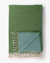 Wool throw | Green