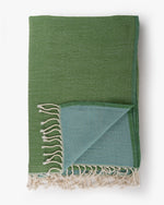 Wool throw | Green
