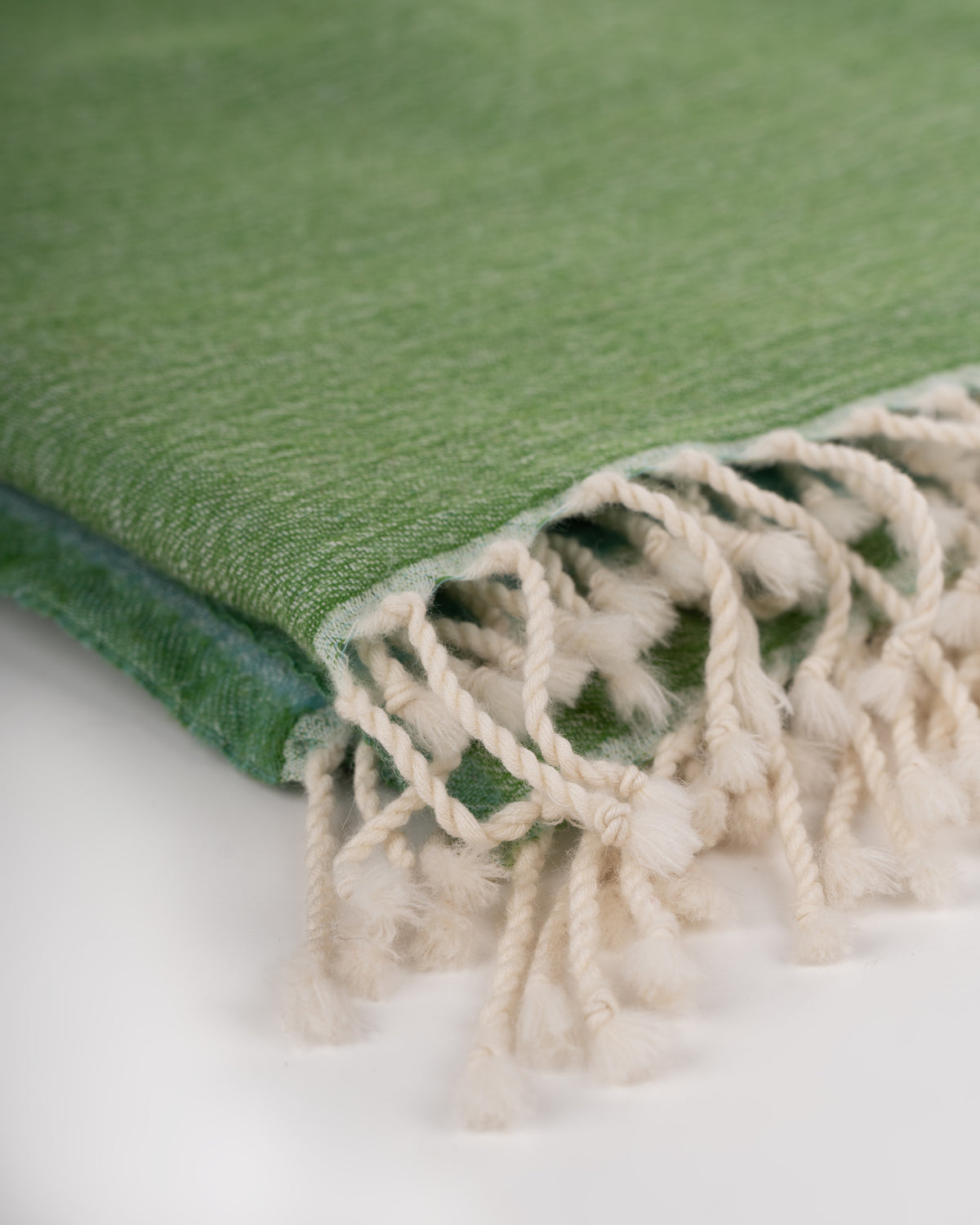 Wool throw | Green