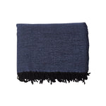 Wool Throw | Navy