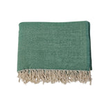 Wool Throw | Turquoise