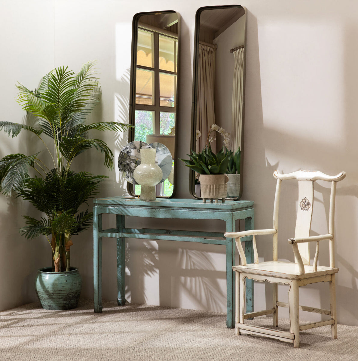 Indochine Shiro Console | Turquoise