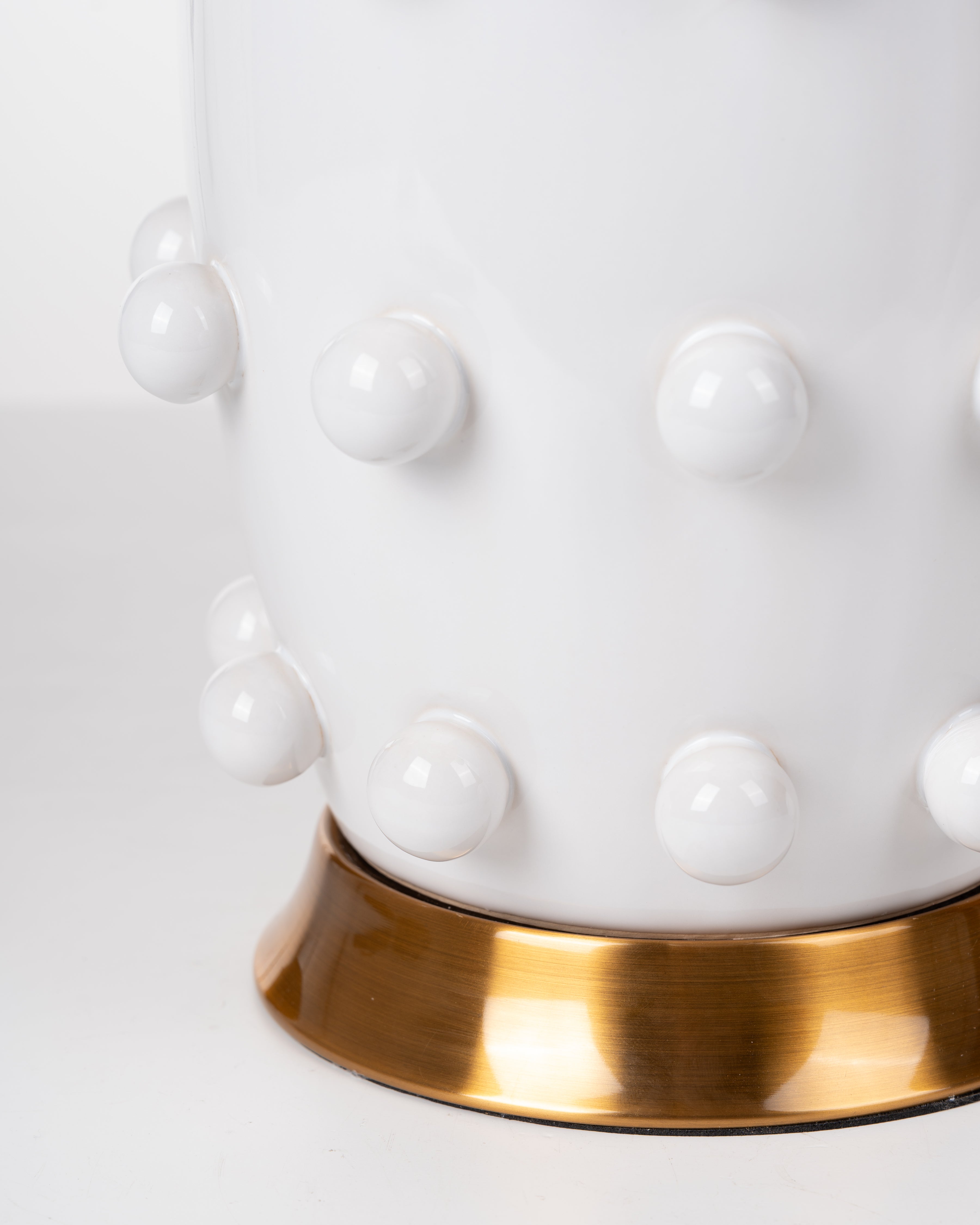 Gilded Pearl Lamp