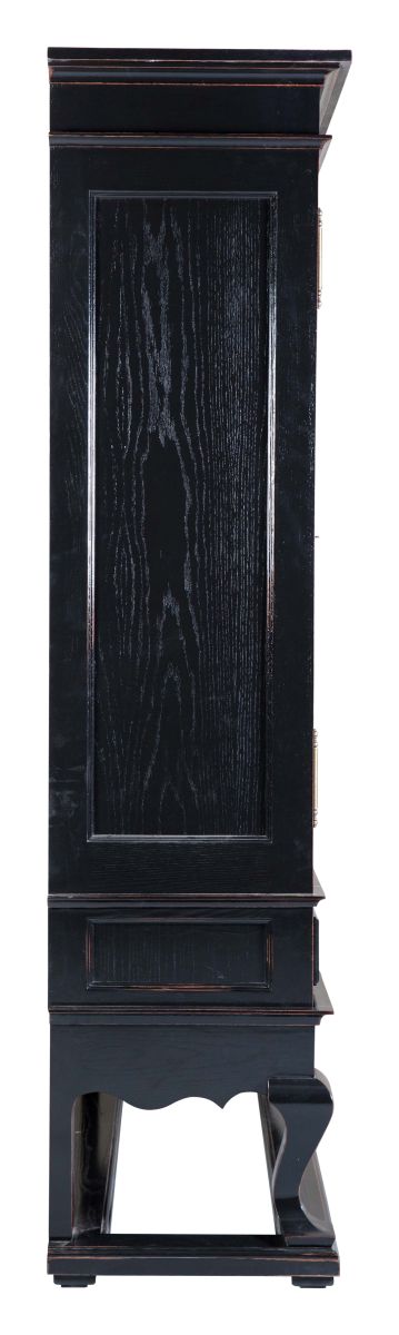 Shanghai drinks cabinet | Black Lacquer