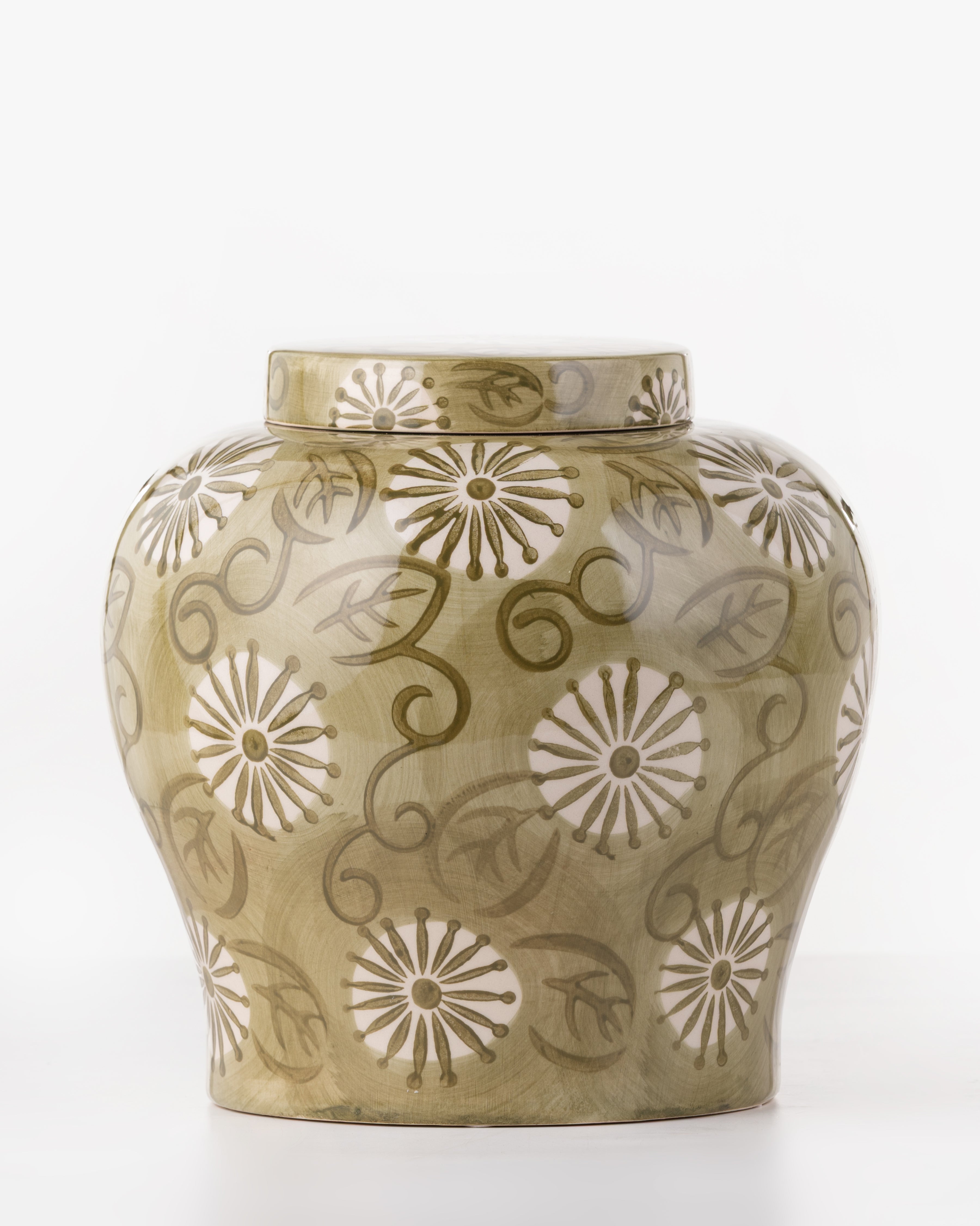 Olive Vine Ginger Jar