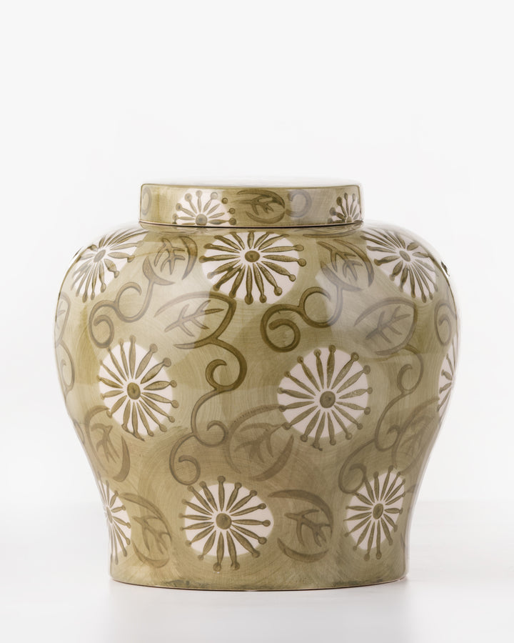 Olive Vine Ginger Jar