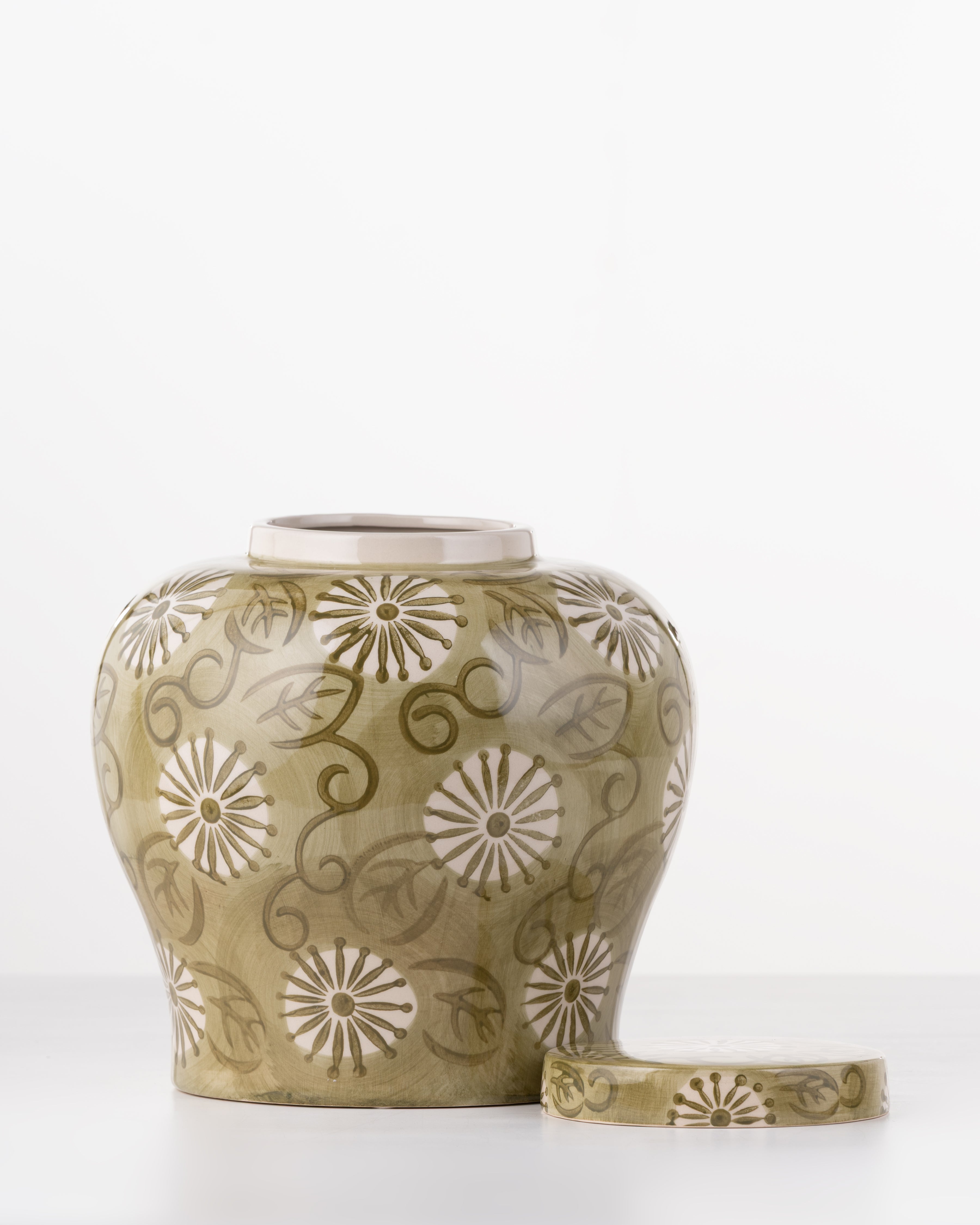 Olive Vine Ginger Jar