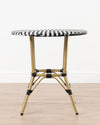 TABLE RND  BRIOCHE BLK