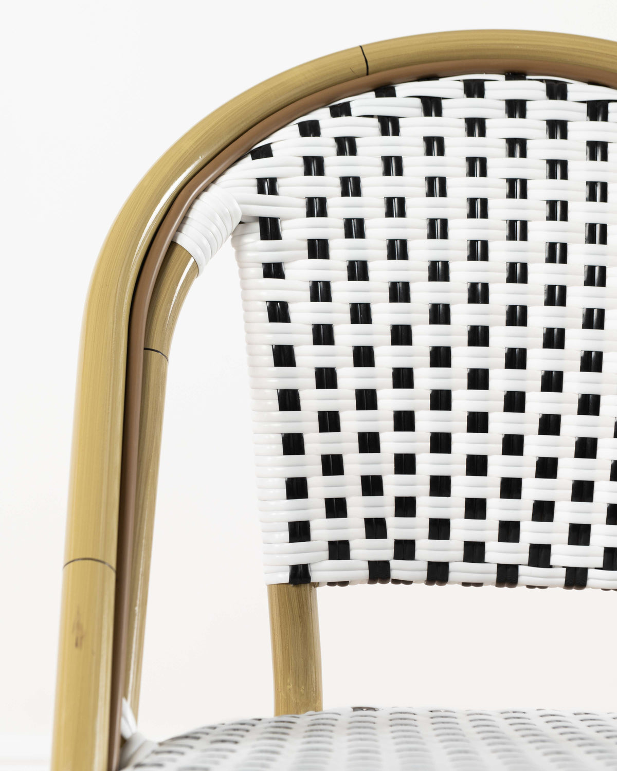 Brioche Counter Chair | Black and White