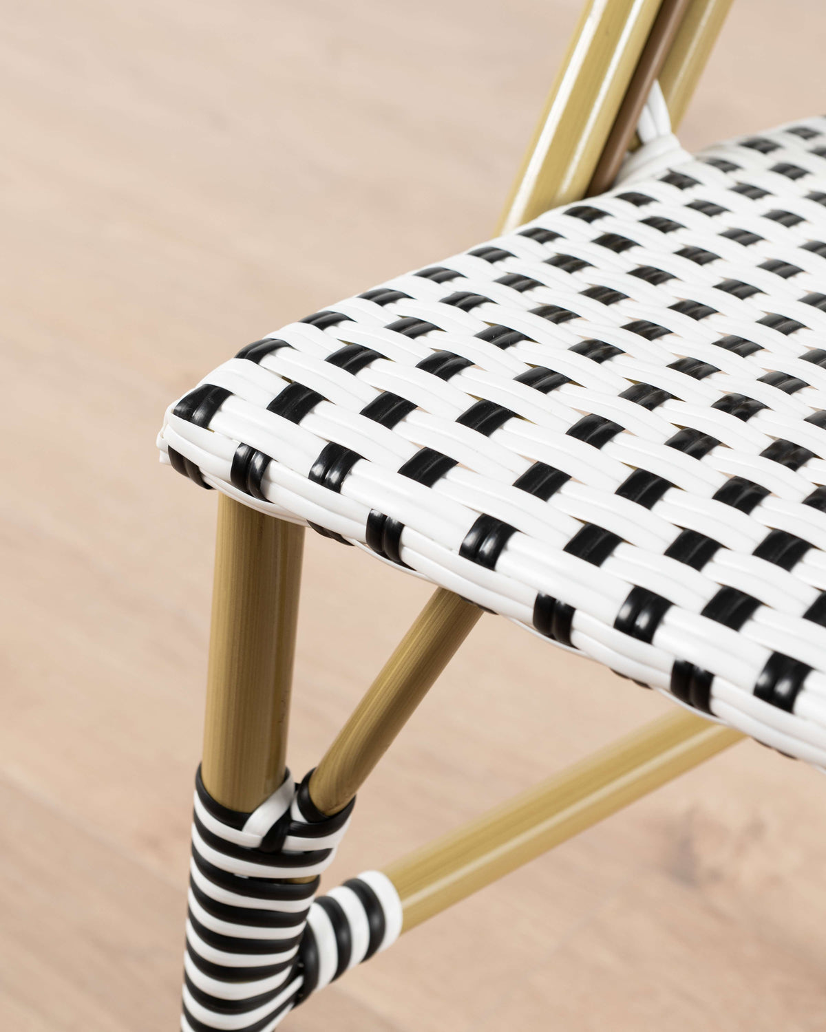 Brioche Counter Chair | Black and White