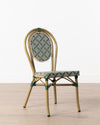 Brioche Basket Weave Dining Chair | Green