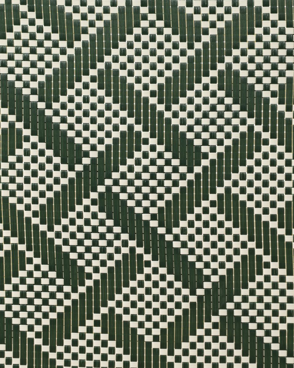 Brioche Basket Weave Dining Chair | Green