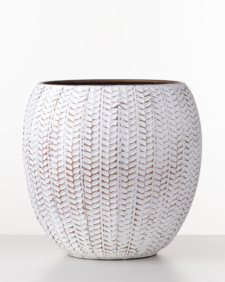 Fern Metal Planter | Large