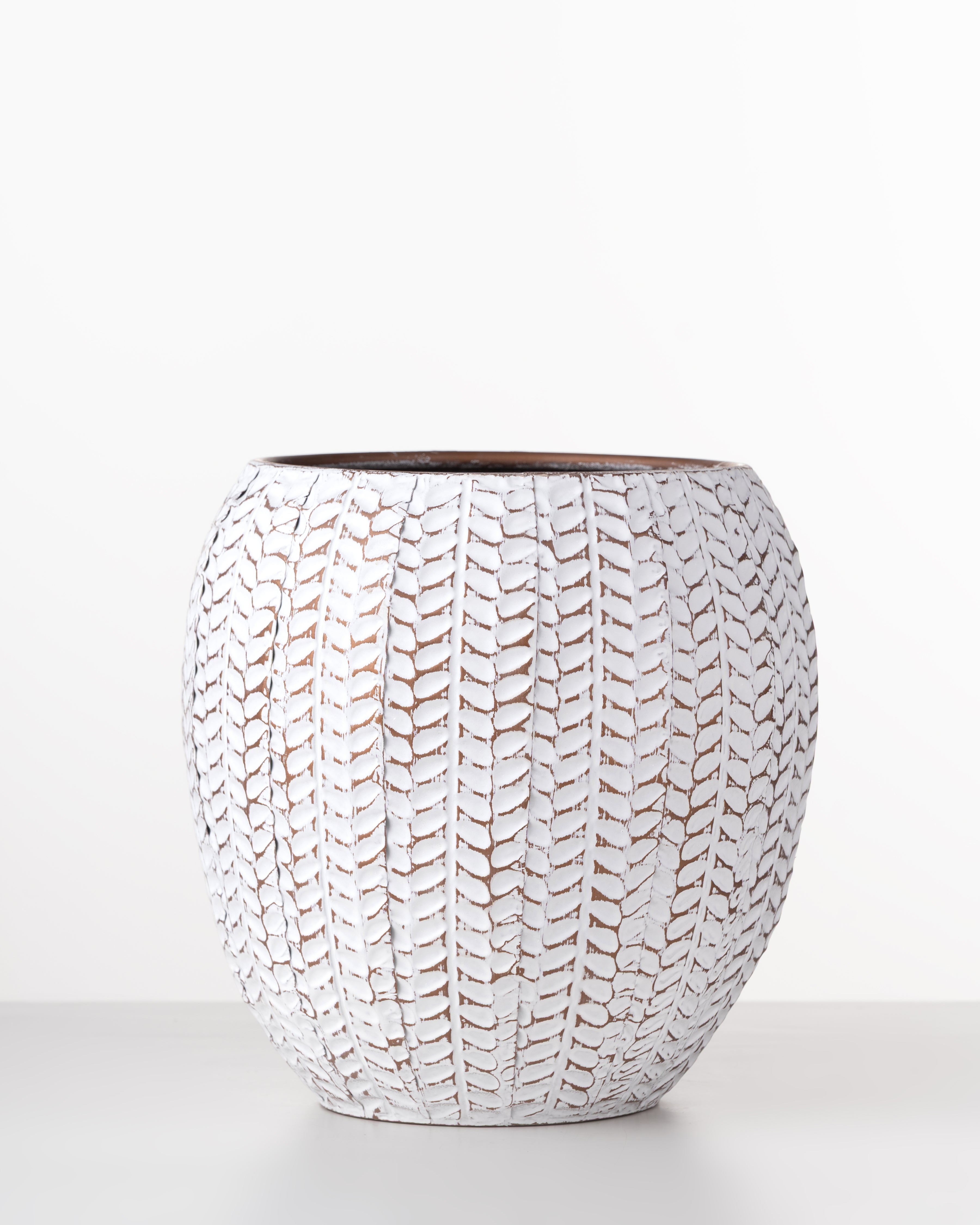 Fern Metal Planter | Medium