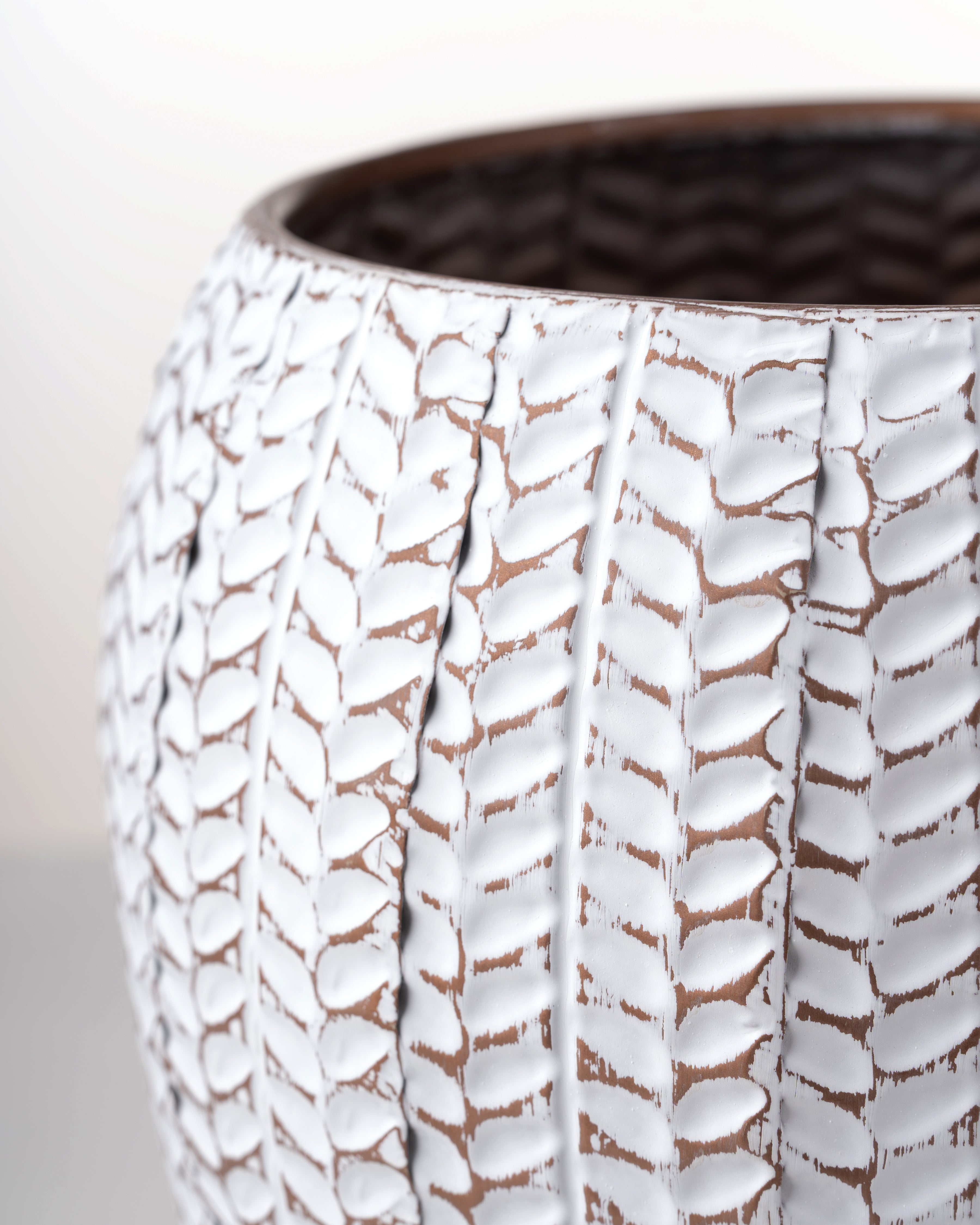 Fern Metal Planter | Medium
