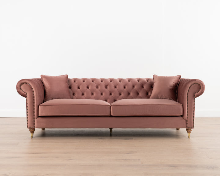 Luxe Duchess Sofa | Blush