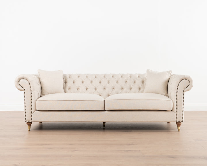 Luxe Duchess Sofa | Cream