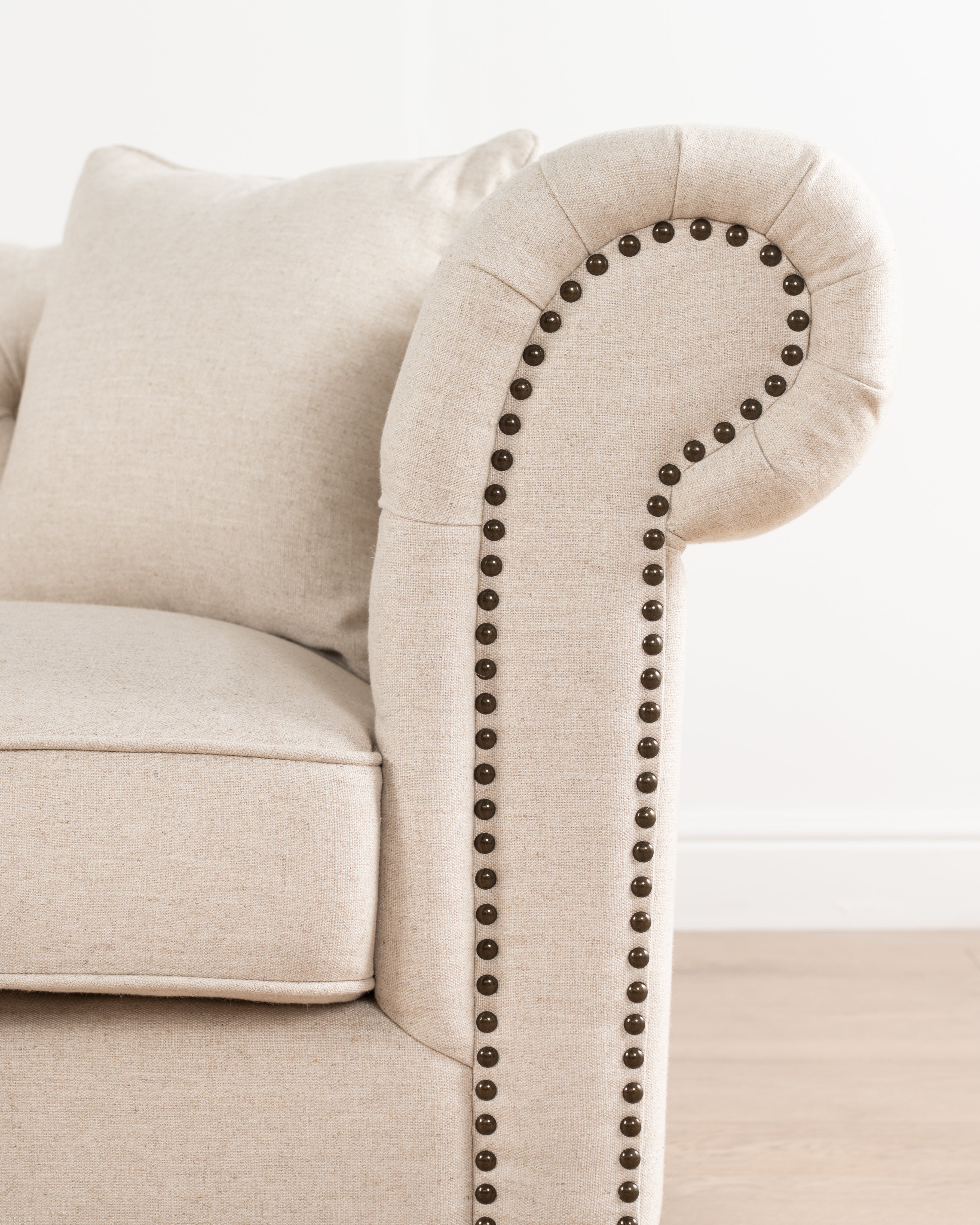 Luxe Duchess Sofa | Cream